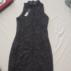 Black Lace Greyson Dress Sz MD NWT